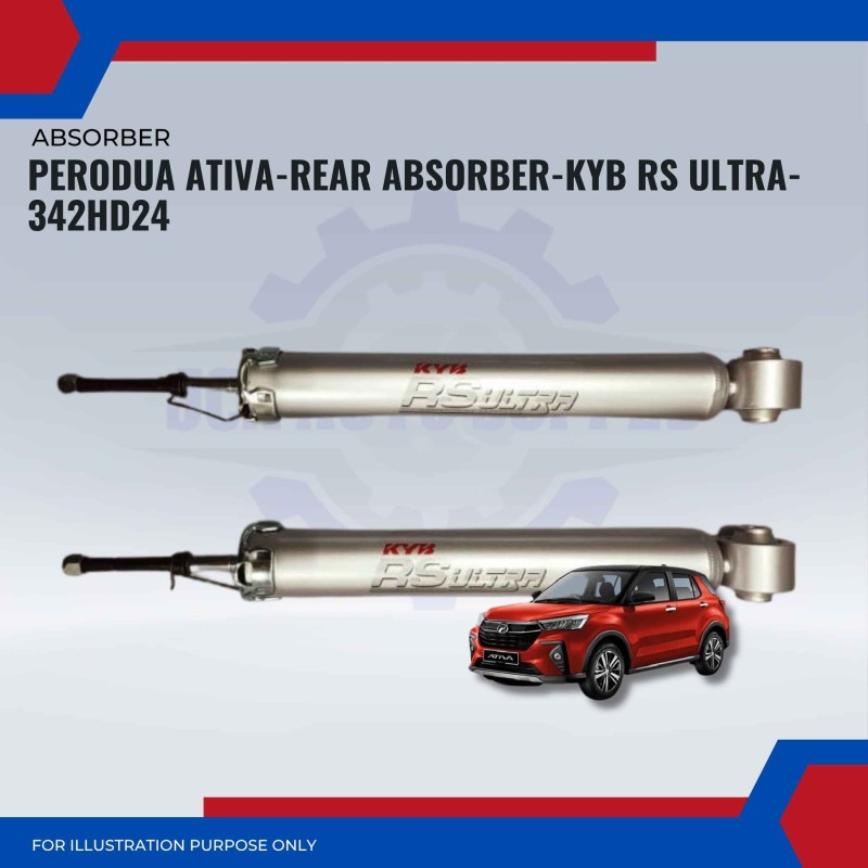 Rear Absorber Set-Perodua Ativa-342HD24 - 1 SET