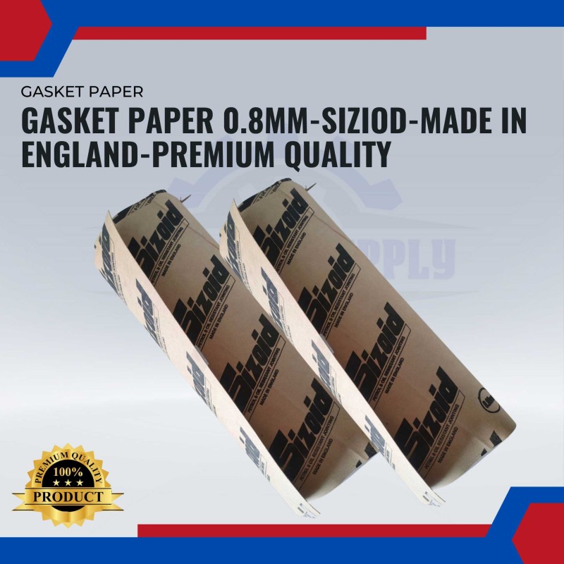 Gasket Paper 0.8mm-Siziod-Made In England-Premium Quality
