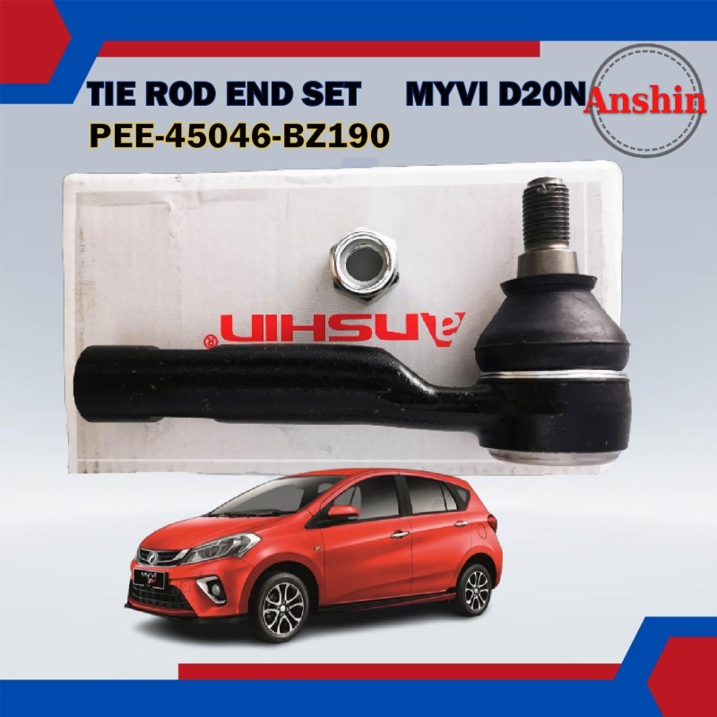 Tie Rod End Set-Perodua Myvi D20N-Anshin-PEE-45046-BZ190