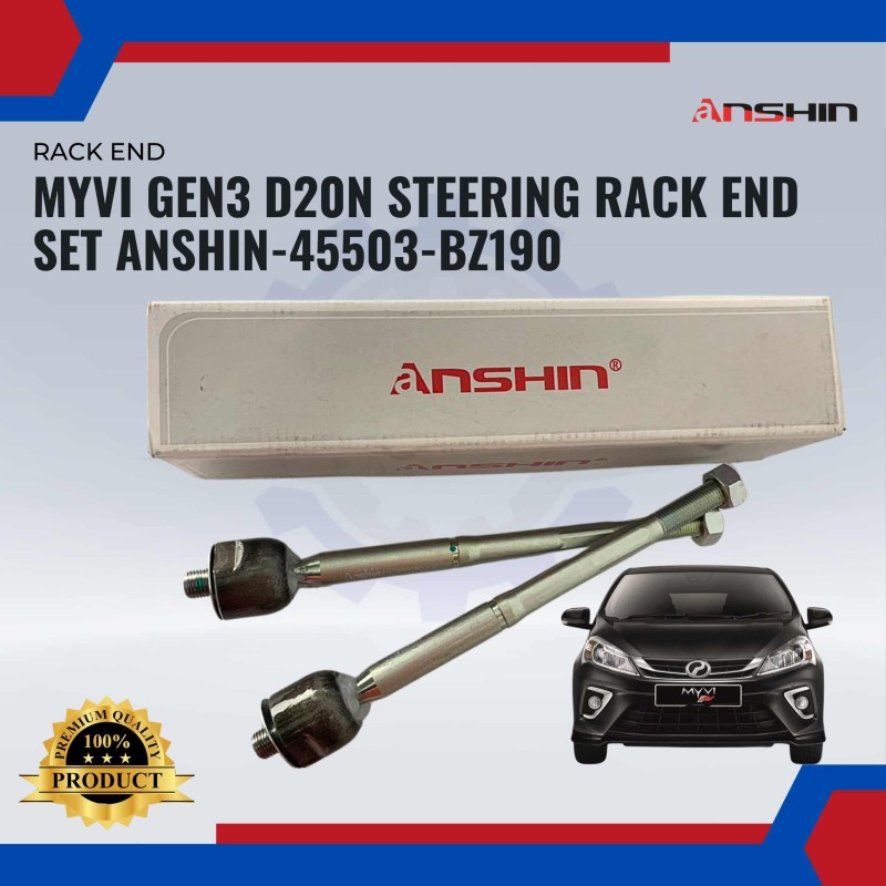 Rack End Set-Myvi Gen3 D20N-ANSHIN-45503-BZ190