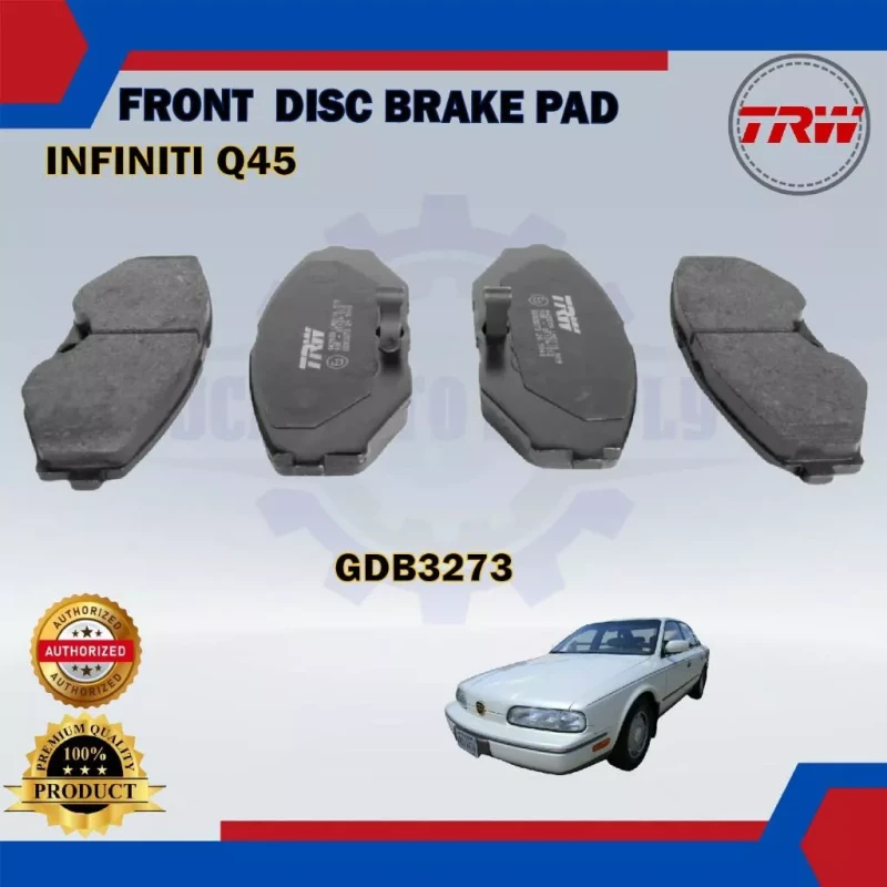 Nissan Infiniti Q45. J30. Maxima-Front Disc Brake Pad-TRW-GDB3273