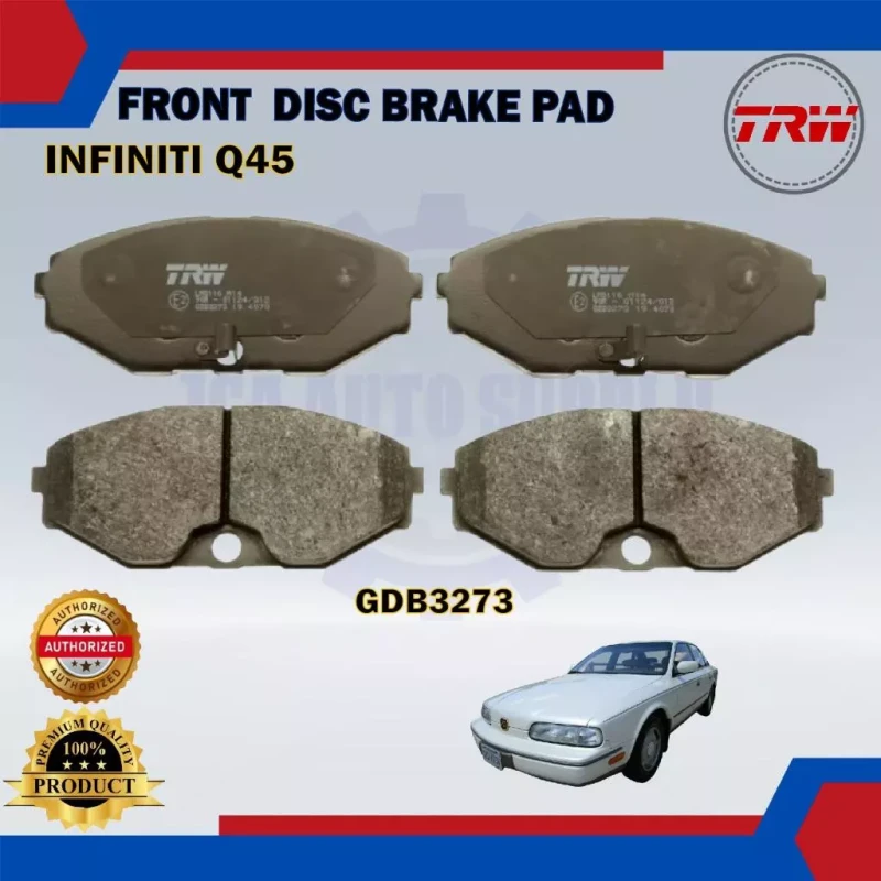 Nissan Infiniti Q45. J30. Maxima-Front Disc Brake Pad-TRW-GDB3273