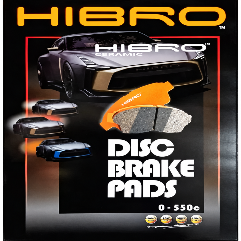 HONDA CIVIC S5A/ FREED AND CITY TMO FRONT HIBRO CERAMIC DISC BRAKE PAD FREE BRAKE GREASE
