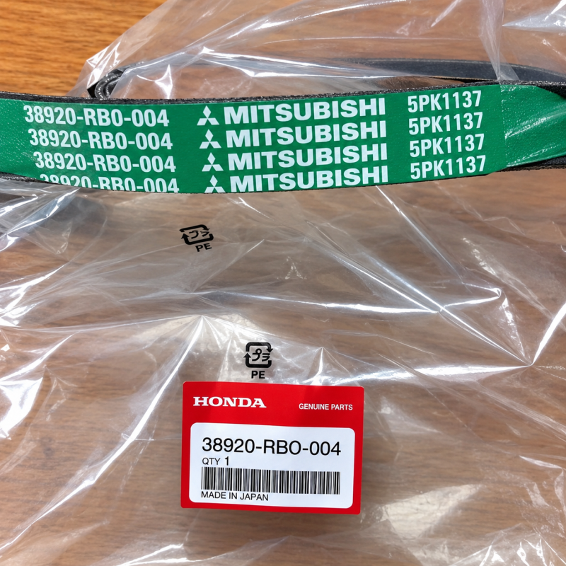 5PK1137 HONDA CITY TMO & JAZZ TFO FAN BELT ( 38920-RBO-004 )