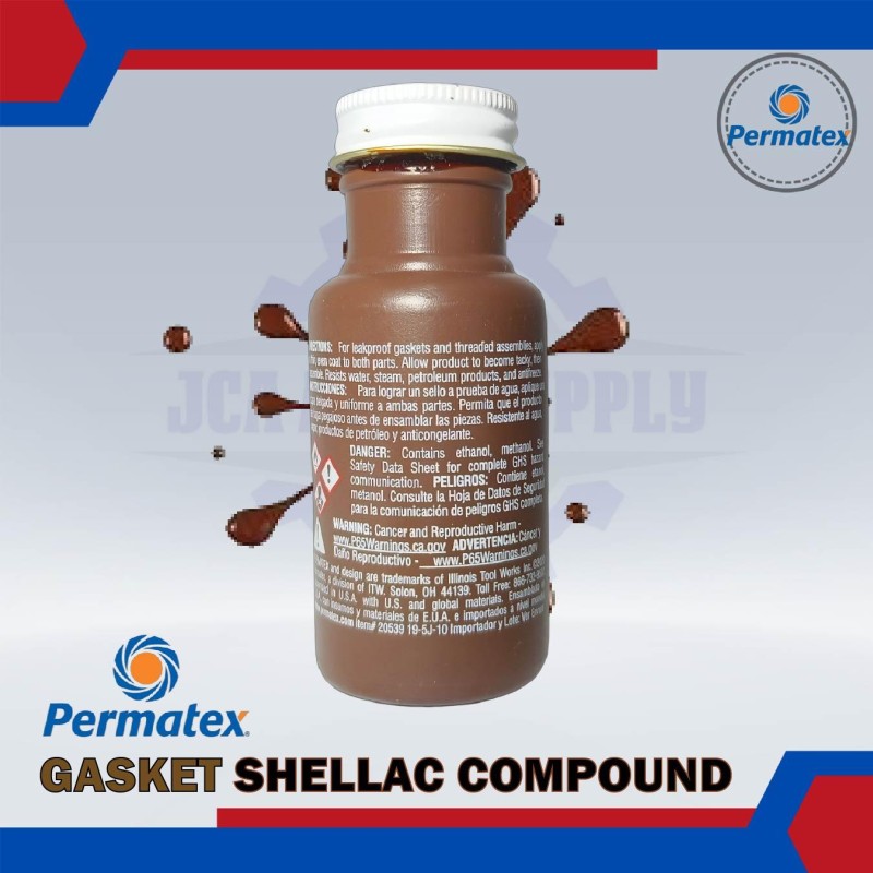 Permatex Indian Head Gasket Shellac Compound 59ml