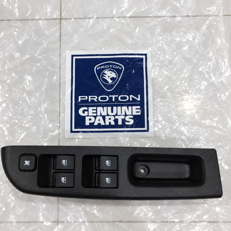 Original Proton Saga FLX Power Window Main Switch (5 Button) - Driver Side