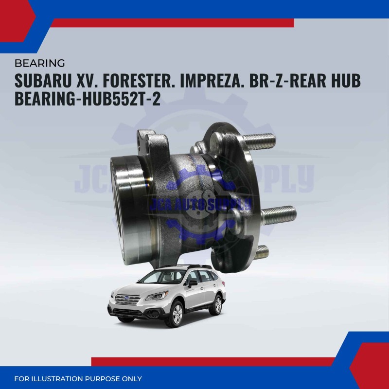 Rear Hub Bearing-Subaru XV-Forester-Impreza-BR-Z-HUB522T-2