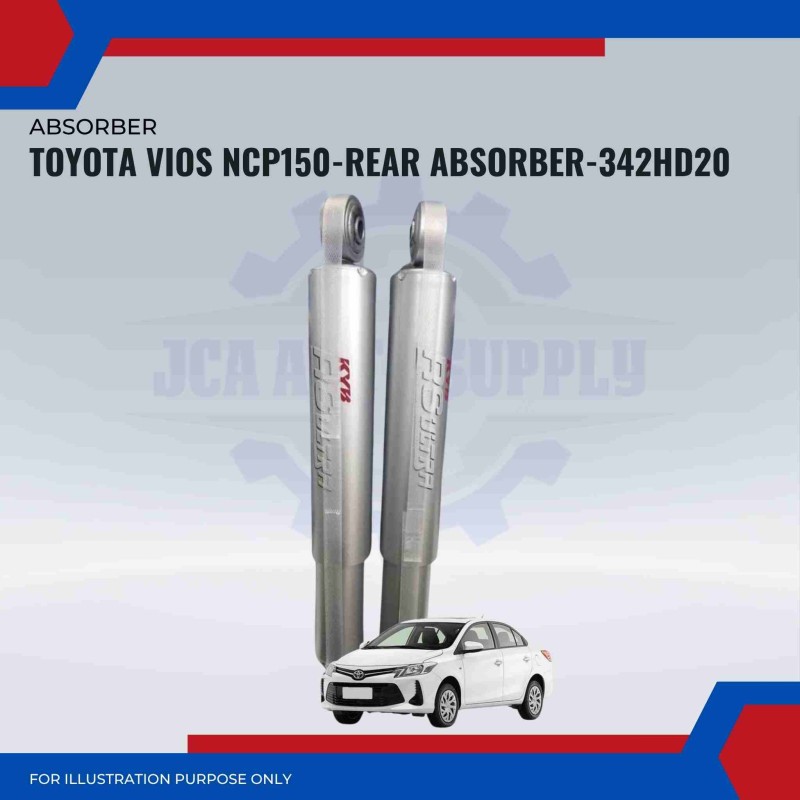 Rear Absorber Set-Toyota Vios NCP150-342HD20