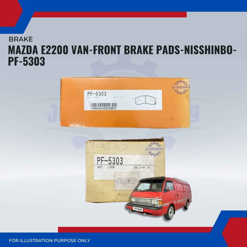 Mazda E2200 Van-Front Brake Pads-NISSHINBO-PF-5303