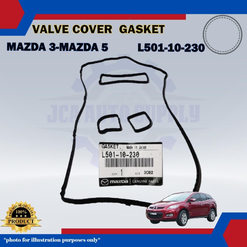 Valve Cover Gasket-Mazda 3-5-6 (2008)-CX7 2.0cc/2.5cc-Ford Focus (2005)-L501-10-230
