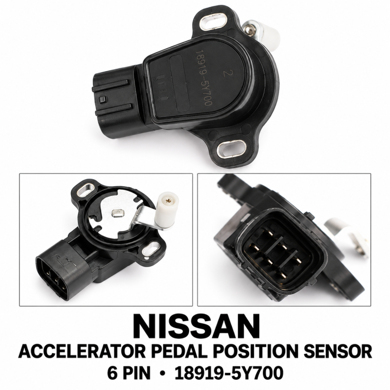 ORIGINAL NISSAN GENIUNE X-TRAIL T30, T31 & SERENA C24 ACCELERATOR PEDAL POSITION SENSOR 6PIN ( 18919-5Y700 )