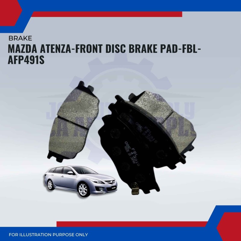 Mazda Atenza-Front Disc Brake Pad-FBL -AFP491S