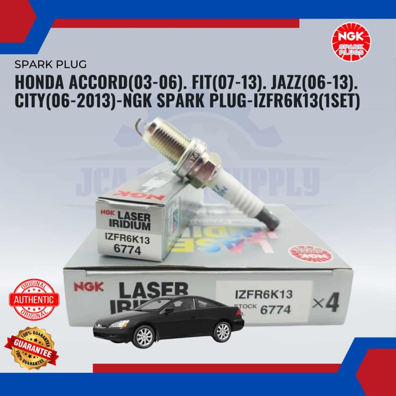 Spark Plug Set-Honda Accord-Fit-Jazz-City-IZFR6K13