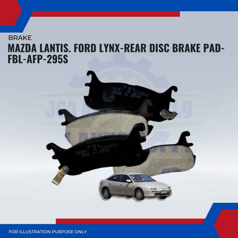 Mazda Lantis. Ford Lynx-Rear Disc Brake Pad-FBL-AFP-295S