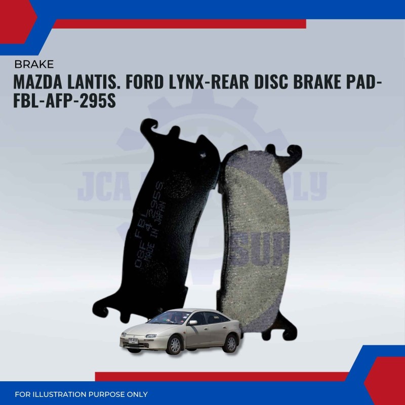 Mazda Lantis. Ford Lynx-Rear Disc Brake Pad-FBL-AFP-295S