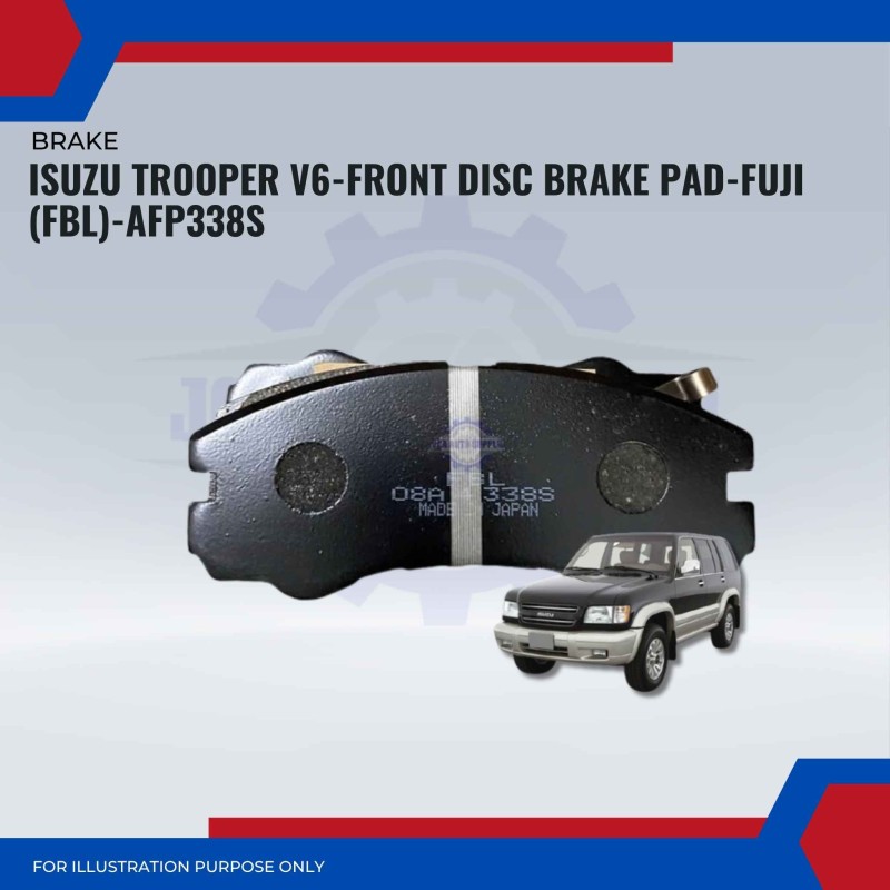 Isuzu Trooper V6-Front Disc Brake Pad-FUJI (FBL)-AFP338S