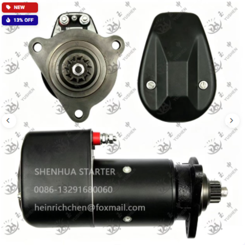 Starter Motor KB Starter 0001415015 0001416048 0986017100 309470  Iveco 113, 114; Scania 113, 114, 124, 143, 144, 230, 260, 300