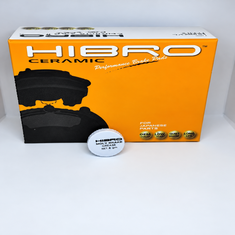 MAZDA 3 MAZDA 5 /FORD FOCUS FRONT DISC BRAKE PAD (HIBRO CERAMIC BRAKE PAD) FREE BRAKE GREASE