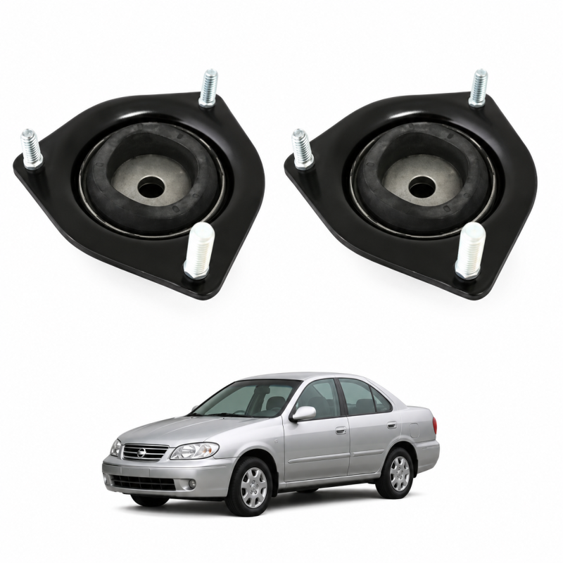 1PAIR NISSAN SENTRA N16 FRONT ABSORBER MOUNTING 1PAIR OEM SET - 54320-4M400-1SET