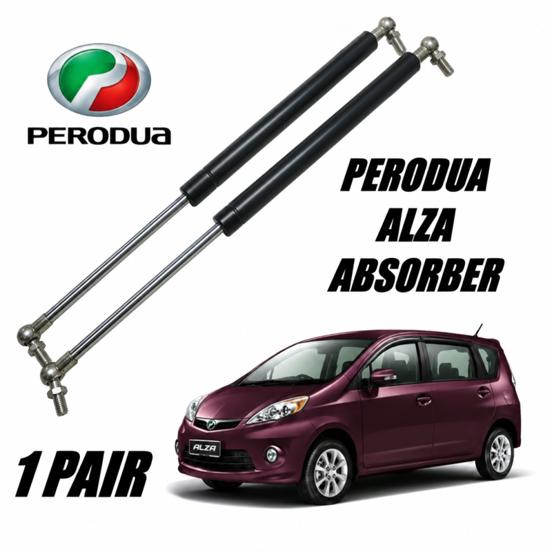 (1Pair) Original Perodua Alza 2009-2021 Rear Bonnet Damper Absorber (No Bracket) 68950-BZ210-SET