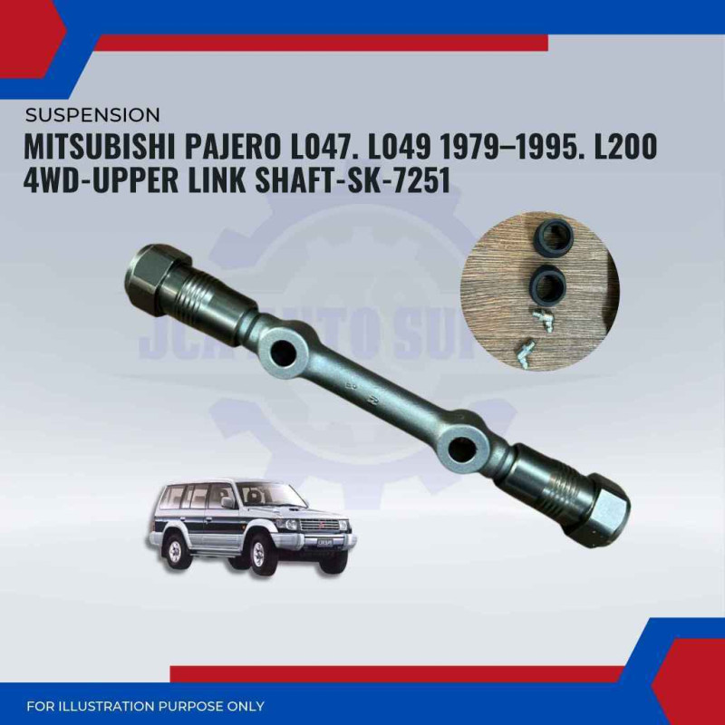 Mitsubishi Pajero L047. L049 1979–1995. L200 4WD-Upper Link Shaft--SK-7251