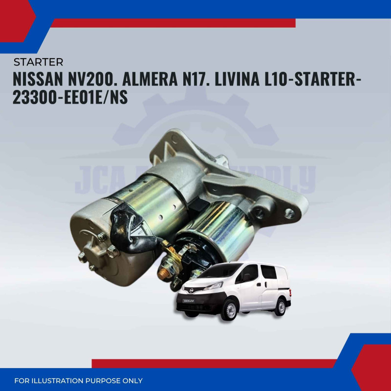 Starter Assy-Nissan NV200-Almera N17-Livina L10-23300-EE01E