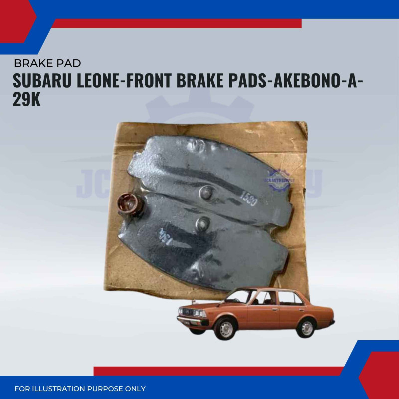 Subaru Leone-Front Brake Pads-AKEBONO-A-29K