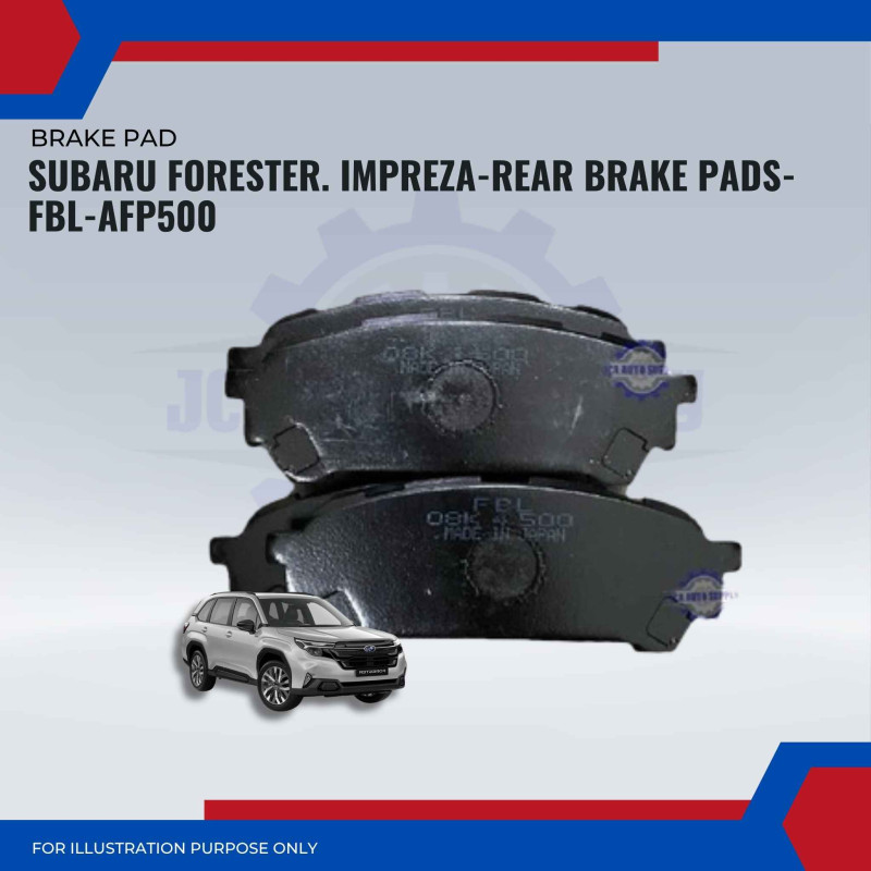Subaru Forester. Impreza-Rear Brake Pads-FBL-AFP500