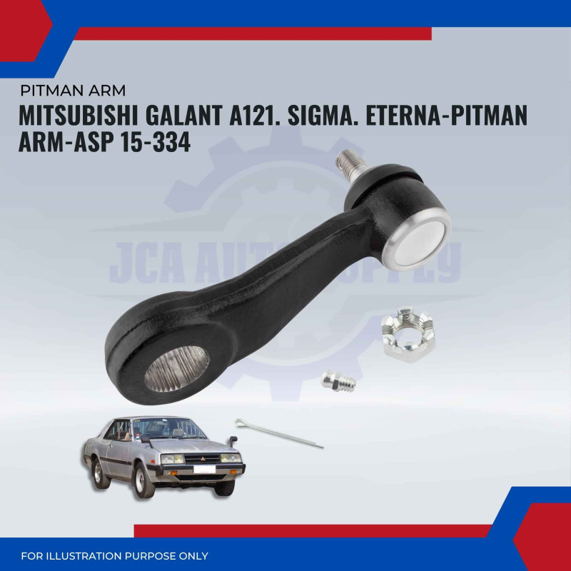 Pitman Arm-Mitsubishi Galant A121-Sigma-Eterna-ASP15-334-MB241165