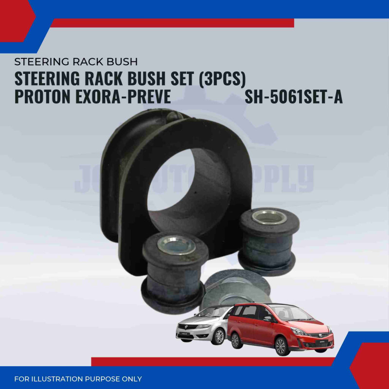 Steering Rack Bush Set-Proton Exora-Preve-SH-5061SET-A