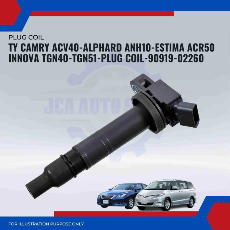 Toyota Camry ACV40-Alphard ANH10-ANH20-Estima ACR50-Innova TGN40-TGN51-TGN140-Ignition Coil-90919-02260