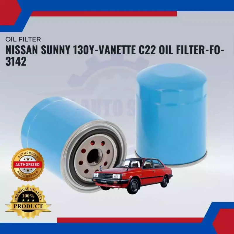 Oil FIlter-Nissan Sunny 130Y-Vanette C22-FO-3142