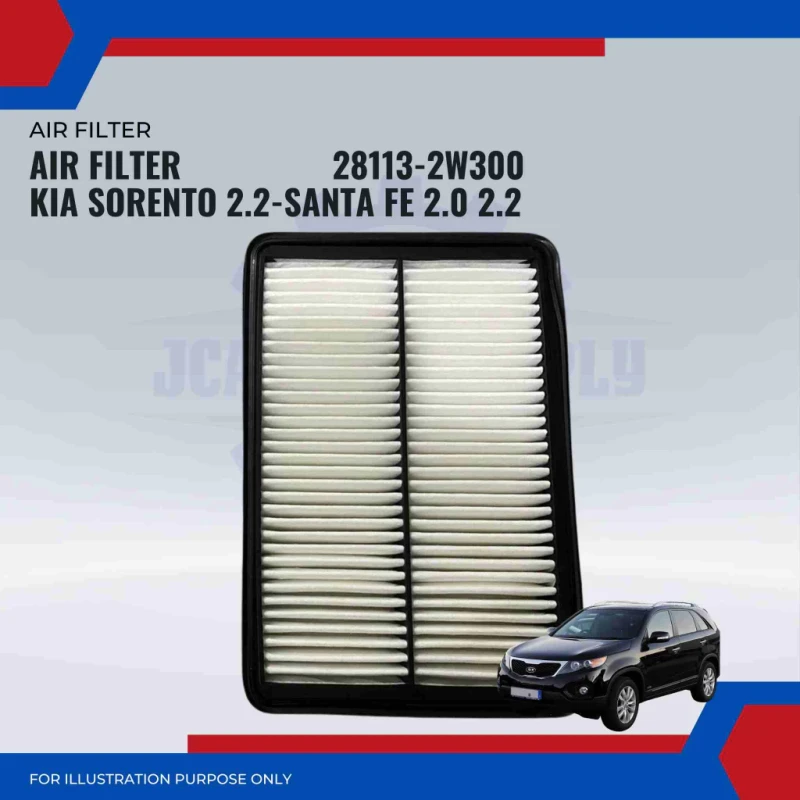 Air Filter-Hyundai Santa Fe 2.0cc 2.2cc-Kia Sorento 2.2cc-28113-2W300