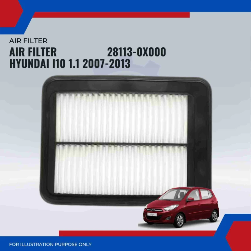 Air Filter-Hyundai I10 1.1cc-28113-0X000