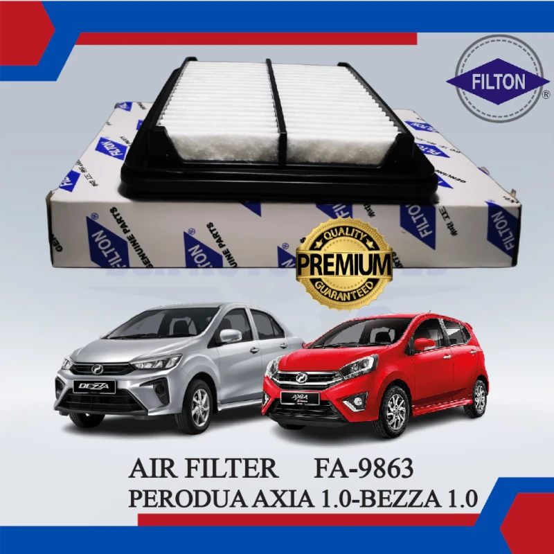 Air Filter-Perodua Axia 1.0-Bezza 1.0-FILTON-FA-9863-17801-BZ140