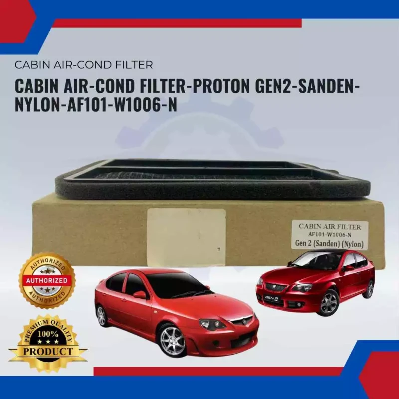 Cabin Air-Cond Filter-Proton Gen2(Sanden-Nylon)-AF101-W1006-N