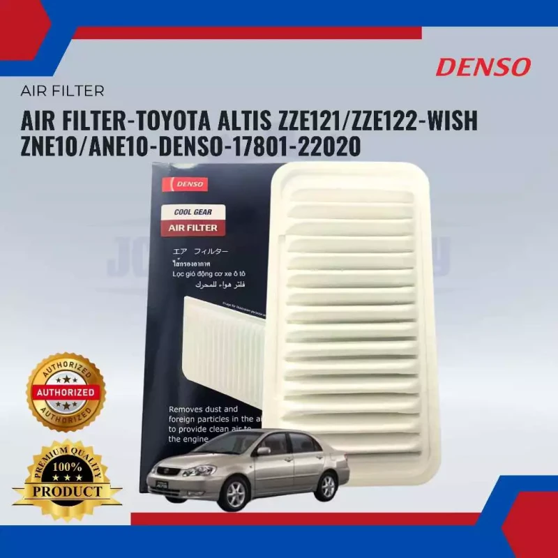 Air Filter-Toyota Altis ZZE121 ZZE122-Wish ZNE10 ANE10-Denso-MA260300-02103Z