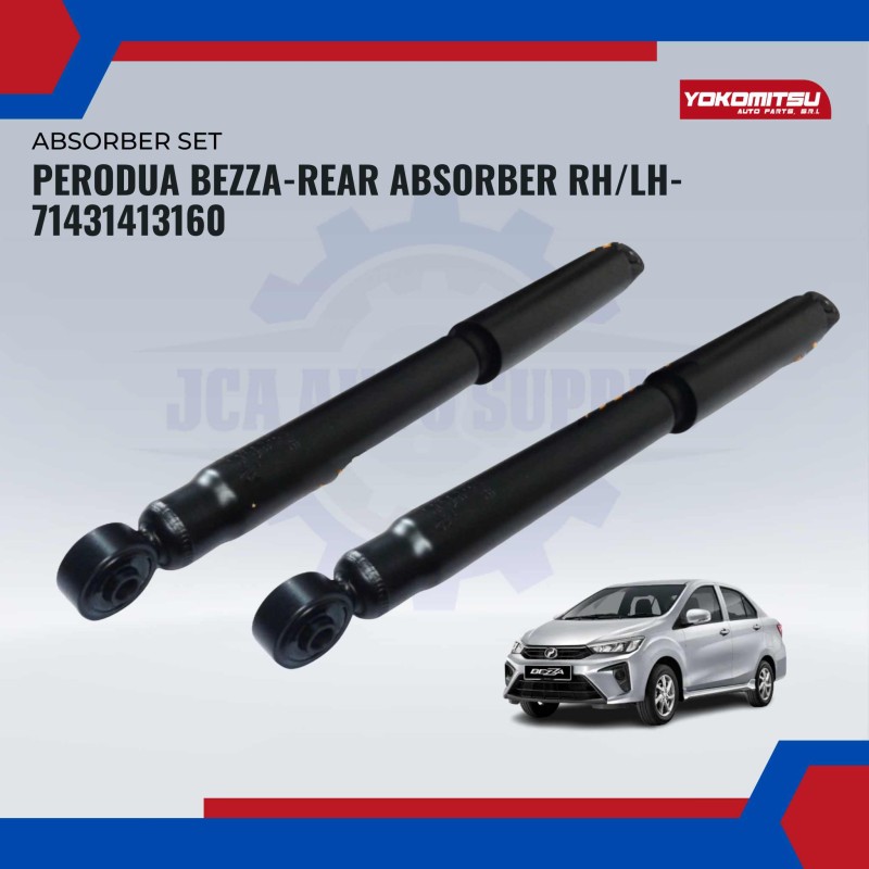 Rear Absorber RH/LH- Perodua Bezza-71431413160