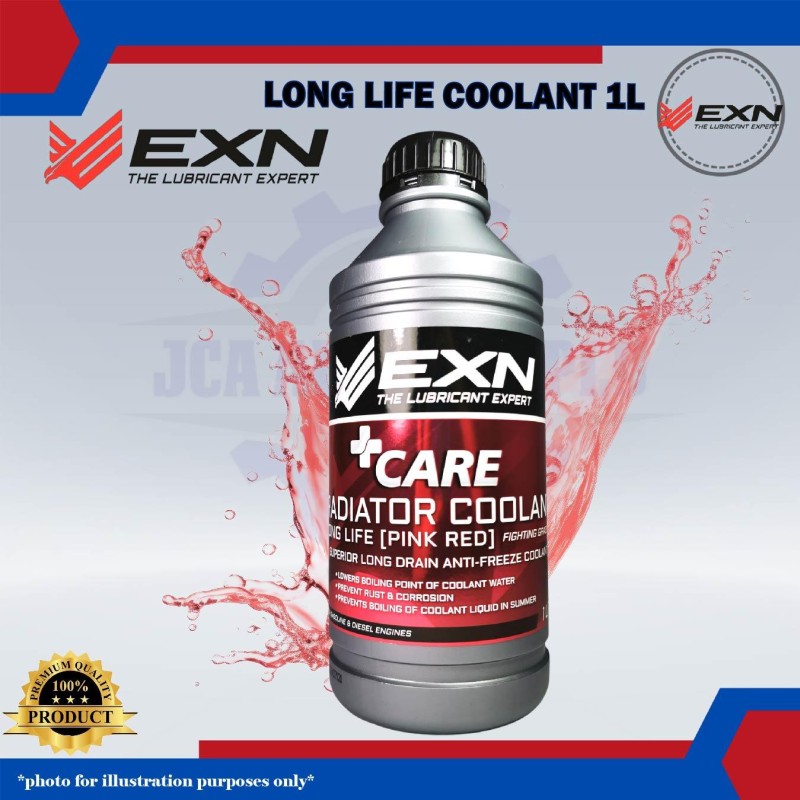 EXN Long Life Coolant (Red)-1 Liter