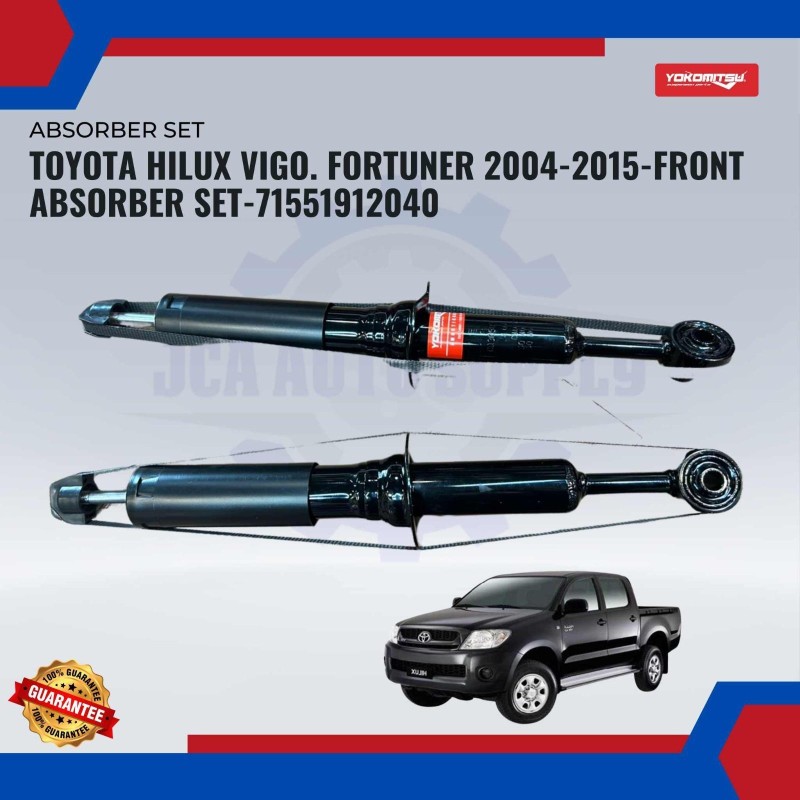 Front Absorber Set-Toyota Hilux Vigo-Fortuner 2004-2015-71551912040