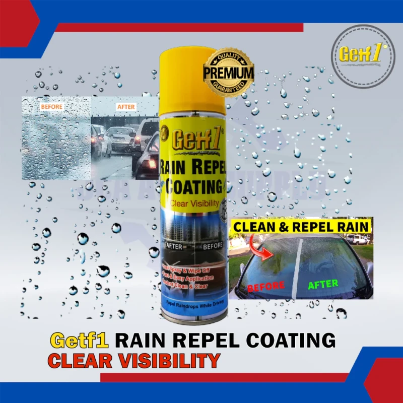 GETF1 Rain Repel Coating Clear Visibility (220ml)