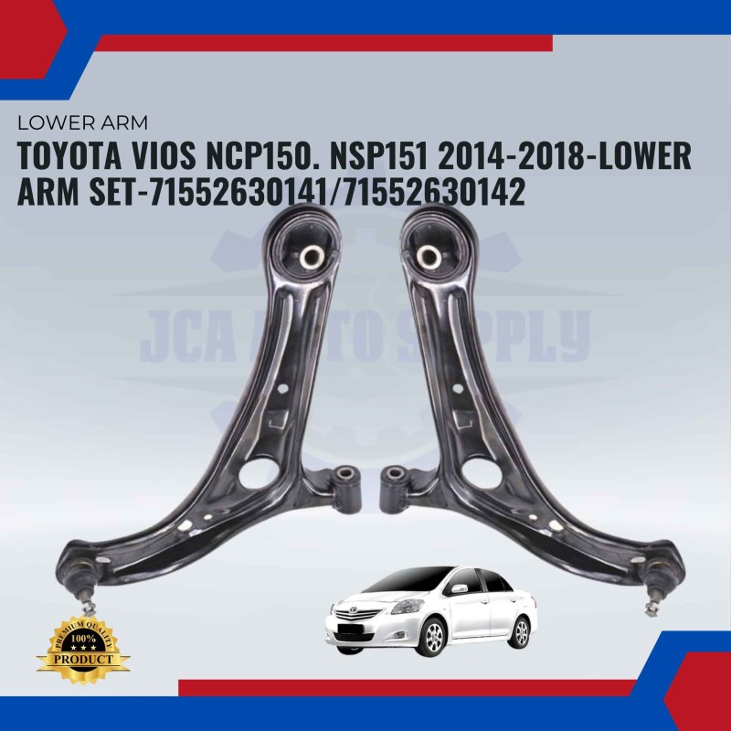 Front Lower Arm Left-Right-Toyota Vios NCP150-NSP151 2014-2018-71552630141-71552630142