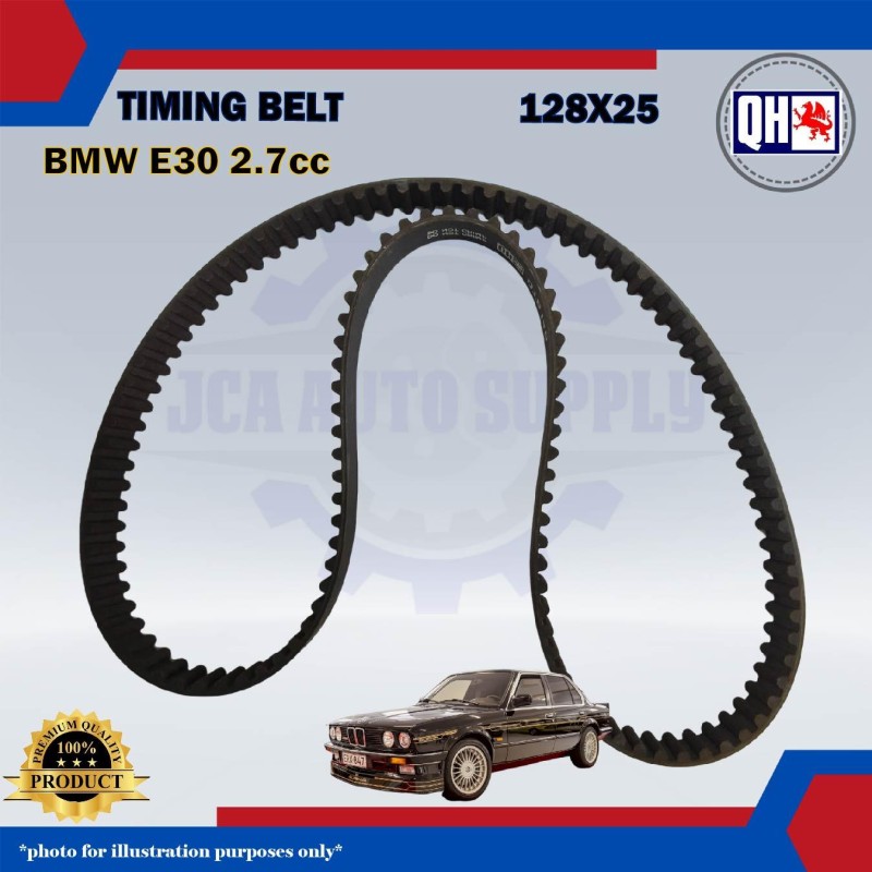 Timing Belt-BMW E30 2.7cc-QHUK-QTB140 (128X25)
