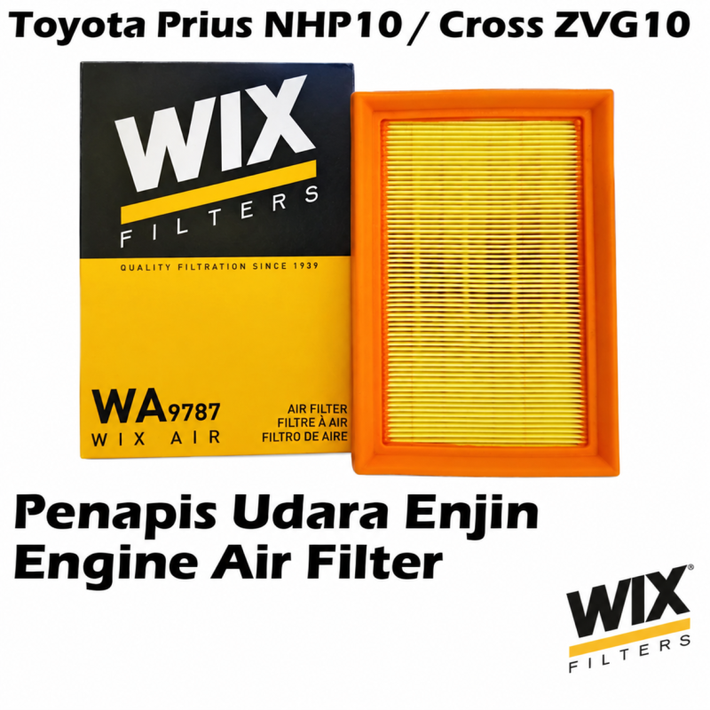 WIX BY MANN And HUMMEL Engine Air Filter Toyota Prius C Cross ZVG10 Sienta Altis Zre211 C-HR HYBRID