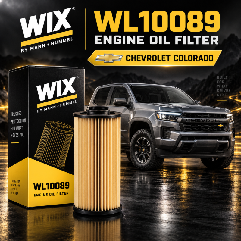 WIX BY MANN And HUMMEL Engine Oil Filter WL10089 For Chevrolet Colorado