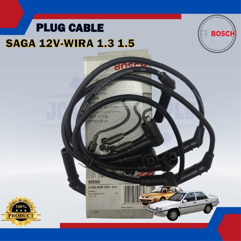 Plug Cable-Proton Saga 12V-Wira 1.3cc 1.5cc-BOSCH-0986AM0050