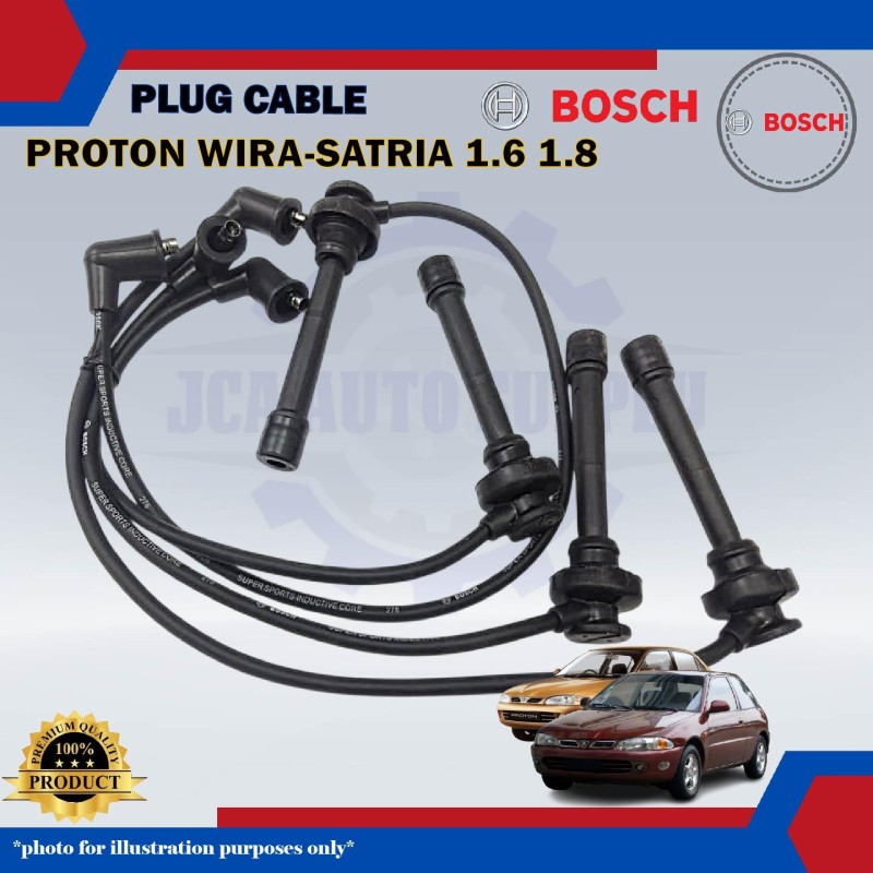 Plug Cable-Proton Wira 1.6cc 1.8cc-Satria 1.6cc 1.8cc-BOSCH-0986AM0057