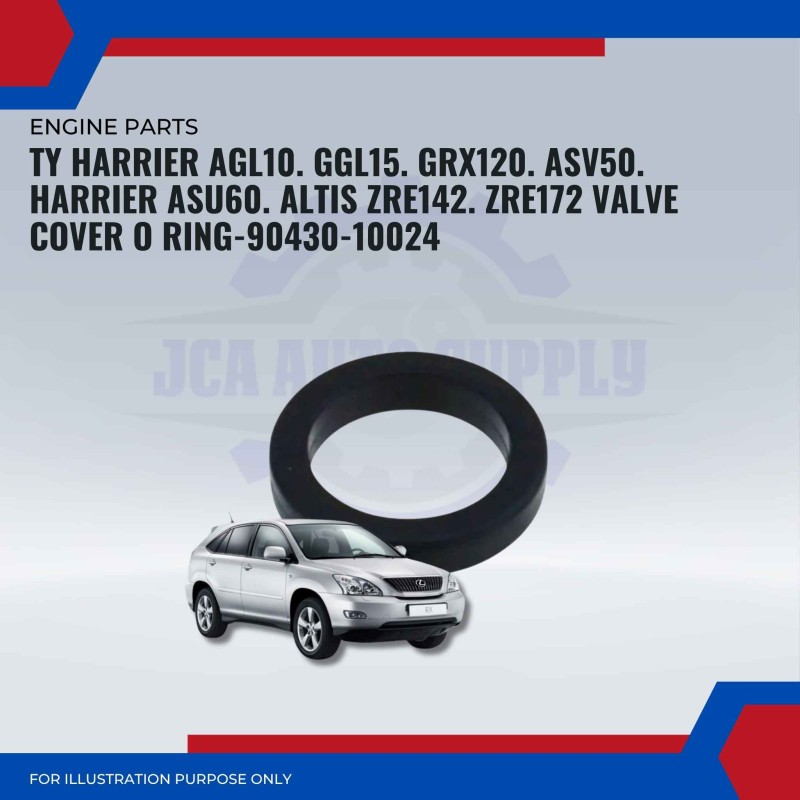 Valve Cover O-Ring-Toyota Harrier AGL10-GGL15-GRX120-ASV50-Harrier ASU60-Altis ZRE142-ZRE172-90430-10024