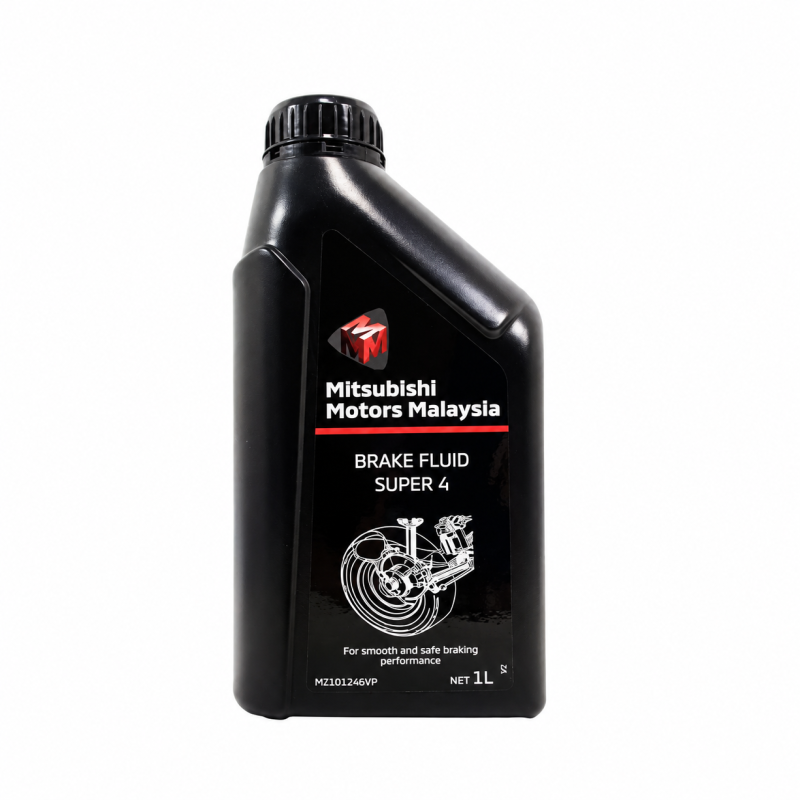 Mitsubishi Genuine Brake Fluid Super DOT 4 (1 Liter) – Original From Mitsubishi Motors Malaysia