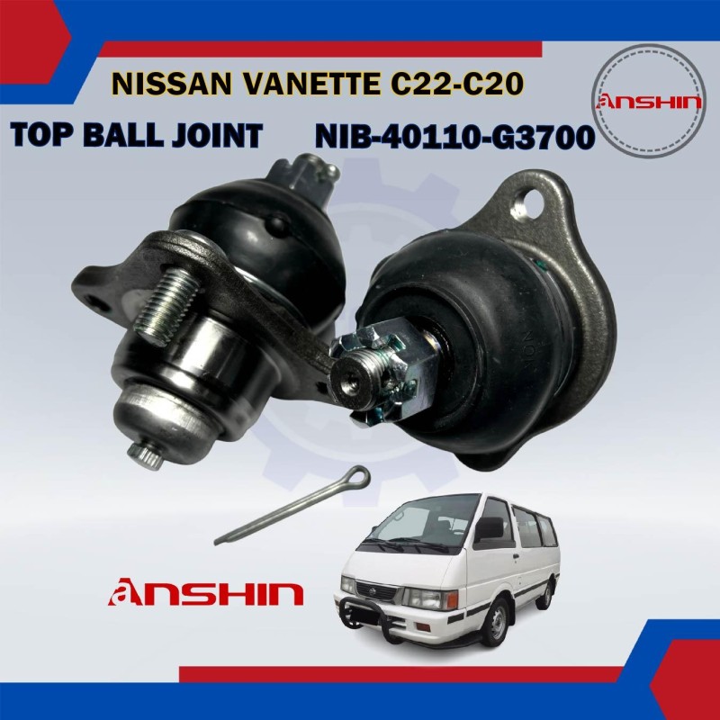 Top Ball Joint-Nissan Vanette C20-C22-Anshin-NIB-40110-G3700